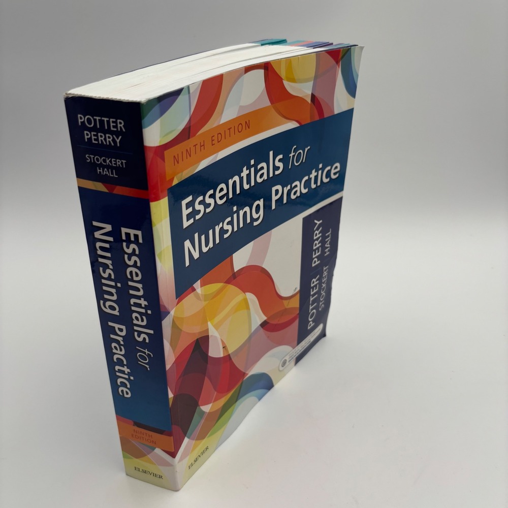 Elsevier Essentials for Nursing Practice 9th Ed Potter Perry Blue‎ Excellent